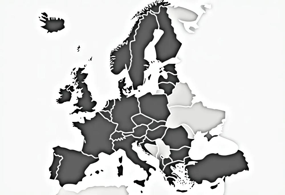 Europe map