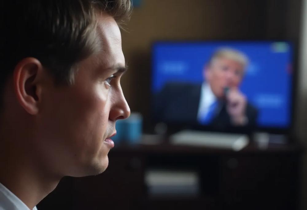 Skeptical viewer